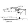 Truth Hardware "Rear Mount" Dyad Split Arm Operator (Left Hand) | windowpartshop.com.