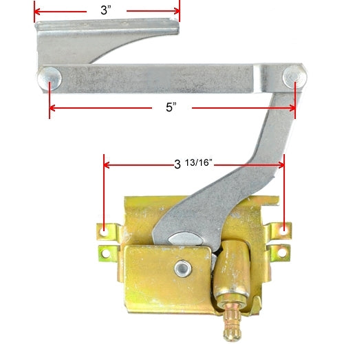 Pella Pro Series Roto Operator Right Hand (1993-1999) | windowpartshop.com.