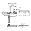 Truth Hardware "Maxim" Dyad Split Arm Operator (Left Hand) | windowpartshop.com.