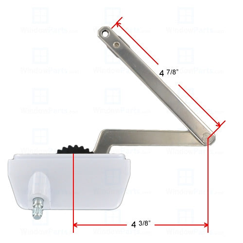 Silverline / GU Split Arm Operator (Left Hand) | windowpartshop.com.