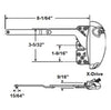 Roto "X-Drive" Split Arm Operator (Right Hand) | windowpartshop.com.